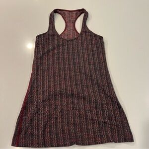 Lululemon Patterned Racerback Tank Top